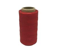 Yulakes 260 mètres de fil ciré en cuir pour chaussures burineuses Rouge 1 mm