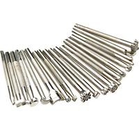 Yulakes Lot de 20 tampons à embosser en cuir DIY - Pour le cuir - Artisanat de sculpture