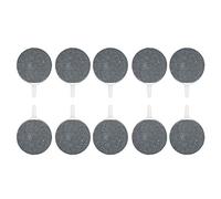 YULEESIYIP 10pcs Piscush Stone Bubble Bulle Plaque d'oxygène hydroponique, Disque de Pompe d'aquarium Durable Robuste pour Animaux de Compagnie Aquatiques