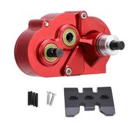 YULEESIYIP Boîtier de Transmission en métal RC, boîte de Vitesses en Alliage d'aluminium, Moteur Avant Droit avec Plaque inférieure pour SCX10 II VS4 10 DLUX RC, pièces de Mise à Niveau