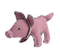 YULEESIYIP Jouet pour Chien Mignon en Forme de Cochon Rouge, Dents Qui grincent, molaire, Mastication, Jouet d'entraînement interactif pour Chiens