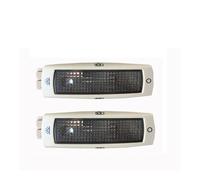 YULEGUDI Compatible Avec Seat Leon Toledo Alhambra 1/2PCS Lampe De Lecture Arrière Plafonnier Bouton 3B0947291b plafonniers intérieurs(Beige-2PCS)