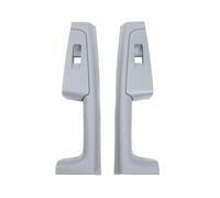 YULEGUDI poignée Porte Voiture 2 Pièces pour Sko&da pour Superbe 2008-2013 Poignée Porte Intérieure Avant Et Arrière Cadre D'accoudoir Interrupteur Garniture du Panneau Commande 3TD867157(Grey Rear)