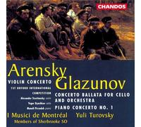 Yuli Turovsky - Violin Concerto in A minor Op 54 [New CD]