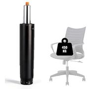 YuLiMirich Ressort à gaz - Pour chaise de bureau - 450 kg - 300 à 450 mm - Hauteur réglable - Pour chaise pivotante, chaise de bureau - Fauteuil de bureau - Chaise de jeu - Noir