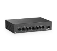 YuLinca 8 Port 2.5G Unmanaged Switch, 8 x 2.5GBASE-T Ports with 10G SFP+, 60Gbps Switching Capacity, Fanless Plug & Play 2.5Gb Network Switch