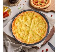 Yulokdwi À Pizza | 1 Ensemble de s Anti-adhésives Faciles à Nettoyer | Moule à Pizza Ronde de Cuisson - 1 Ensemble pour Maison Cuisine Restaurant Barbecue Extérieur Pique-nique