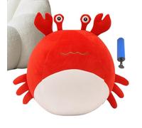 Yulokdwi Balles Gonflables pour - 35 cm Un Animal Coussin Mignon avec Pompe à Air,Jouets Gonflables Doux en Peluche,pour Anniversaire de 1 à 5 Ans pour garçons et Filles Maison en Chambre bébé