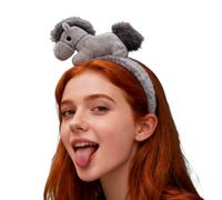 Yulokdwi Bandeau Cheval,Accessoires de Coiffure pour Fêtes Chinoises - Bandes Têtes Animaux Mignons,Pour Fête à Thème Noël Halloween Spectacle Carnaval