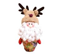 Yulokdwi Bol À Bonbons De Noël | Figurines Mignonnes Et Grandes Du Père Noël - Pots De Bonbons Décoratifs Avec Couvercle - Pour Table Chambre Cuisine Bureau Cheminée Entrée Bar Famille Amis