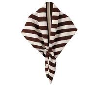 Yulokdwi Châles Pour Femmes Design Rayé Cachemire | Écharpe Femme Tricotée - Écharpe Triangle Ouverture Devant Pour Voyage Hiver Extérieur Vacances
