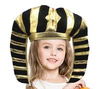 Yulokdwi Coiffe Égyptienne Pour Hommes - Costume Égyptien Homme | Halloween Unisexe Cosplay pour le Déguisement des Étudiants et lors de Festivals, de Spectacles sur Scène et de Performances