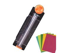 Yulokdwi Coupe-papier - Avec Règle Latérale Rotation 360 Degrés - Massicot robuste pour papier et cartes | Pour Maison Bureau École Scrapbooking Adolescents Adultes Coupon