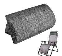 Yulokdwi Coussins pour Bains De Soleil, 1/2 Coussin De, Oreillers De Tête Et De Cou, Oreiller D'appui-tête Inclinable Doux, Coussin De Repose-Nuque Ergonomique Réglable pour Chaises