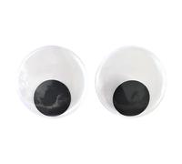 Yulokdwi Grands Yeux Googly | 1 Paire d'Yeux Auto-Adhésifs Mobiles | Fournitures De Bricolage pour Halloween Décoration De Maison Jours De Fête Fournitures pour Fête Bureau Dortoir Chambre Fenêtre