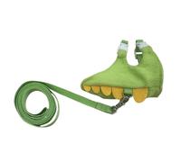 Yulokdwi Harnais pour Furets | Harnais De Marche Regulable pour Animaux avec Gilet,Vêtement Doux pour Petits Animaux de Compagnie pour Sorties Quotidiennes Photos de Chinchillas Aventure Extérieure