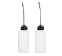 Yulokdwi Huileur de Précision - 2 Pièces Bouteille D'Huile pour Machine À Broder - Applicateur De Précision De 120 ML avec Bec Long pour Câble, Fil, Broderie, Artisanat, Automobile Et Industriel
