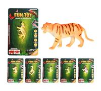 Yulokdwi Jouets à Changement de Couleur - 6 Pièces Animaux à Changement de Couleur Jouets de Bain pour Bébé | Figurines Jeux Interactifs Filles Garçons Apprentissage Anniversaire Piscine Salle de
