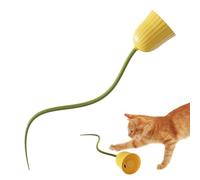 Yulokdwi Jouets pour Chats d'Intérieur,Boule Mobile Électronique pour Stimulation des Chatons - Jouets D'Enrichissement Et d'exercice pour Chats - pour Stimulation Instinct Jeu Intérieur Exercice