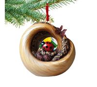 Yulokdwi Ornements d'animaux pour Sapin de Noël,Ornements de Noël d'animaux - Ornement Acrylique 2D Souvenir saisonnier - Ornements d'arbre de noël Pendentif décoratif pour décor de Vacances d'arbre
