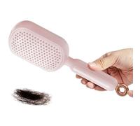 Yulokdwi Peigne À Coussin D'Air - Rétractable Ergonomique - Peigne À Cheveux Avec Coussin D'air Auto-Nettoyant | Pour Petite Amie Filles Mère Femme Voyage Salle De Bain Dortoir Salon Salle De Douche