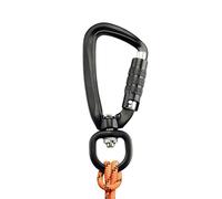 Yulokdwi Porte-Clés | Porte-clés antirouille avec Ressort,À Verrouillage pour Randonnée - pour Escalade, Gourde, Sac À Dos, Pêche