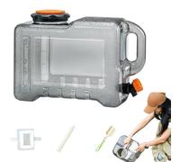 Yulokdwi Réservoir d'Eau Camping | Conteneur d'Eau de Grande Capacité - Gourde Extérieure avec Robinet pour Randonnée Camping Barbecue Grand Réservoir Hydratation
