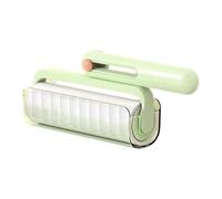 Yulokdwi Rouleau Anti Poils Adhésif,Dépose-Peluches Réutilisable pour Vêtements et Poils d'animaux - Outil de Nettoyage Pliable avec Recharge pour Canapé Vêtement Voiture Tapis Siège Chapeau Bureau