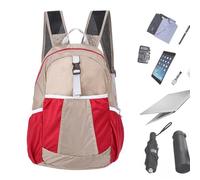 Yulokdwi Sac À Dos De Voyage Pliable - Sac Cabine Pliable Pour Avion, à Dos Imperméable Léger Style Tendance pour Randonnée Camping Voyage