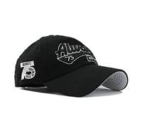 YULOONG Casquette de Baseball pour Hommes Vintage Broderie Always New York City Washed Denim Casquette de Camion pour Femmes 100% Coton Bonnet de Soleil Taille Réglable Noir