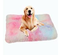 Yuly Coussin Anti Stress pour Chien, Panier Moyen XL 122x83cm, Lit Moelleux Rond Apaisant, Puppy Love Canapé pour Animaux, Lavable