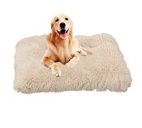 Yuly Coussin Anti Stress pour Chien, Panier Moyen XL 65x48cm, Lit Moelleux Rond Apaisant, Puppy Love Canapé pour Animaux, Lavable