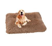 Yuly Coussin Anti Stress pour Chien, Panier Moyen XL 65x48cm, Lit Moelleux Rond Apaisant, Puppy Love Canapé pour Animaux, Lavable