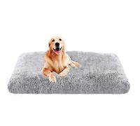Yuly Coussin Anti Stress pour Chien, Panier Moyen XL 94x63cm, Lit Moelleux Rond Apaisant, Puppy Love Canapé pour Animaux, Lavable