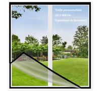 Yuly Filet de Fenêtres Protection sans Perçage,Filet de Protection Chat,Moustiquaire de fenêtre pour terrasse, Balcon,Anti-moustiques et Insectes,Taille Personnalisée,Filet Anti Oiseaux