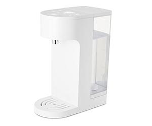 Yum Asia Oyu "Hidden Under" Distributeur d'eau chaude numérique instantané à écran tactile LED blanc, capacité de 4 litres, Ecoboil, technologie InstaHEAT, 220-240V, EU Power