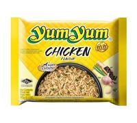 YUM YUM - Nouilles Express Saveur Poulet, Texture Fondante et Goût Authentique (Sachet 60g) - Le lot de 8