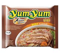 Yum Yum Nouilles instantanées Bœuf 60 g - Lot de 45