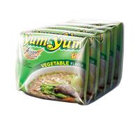 Yum Yum Soupe de Nouilles instantanées Saveur Légumes HL Pack - 5 x 60 g