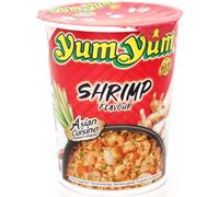 YUM YUM - Soupe Savoureuse aux Nouilles et Crevettes, Texture Fondante et Goût Authentique (Pot 70g) - Lot de 6 - vendu par Lot