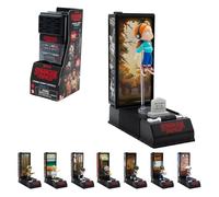 YuMe 15099 - Stranger Things Upside Down Capsule, 1 des 8 Mini-Figurines avec Talkie-walkie, Figurine de Collection avec Socle d'exposition, Produit dérivé Netflix pour Les Fans de la série