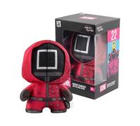 YuMe DZNR Squid Games Jouet en peluche, Manager masqué de 17,8 cm, boîte Hero Box à collectionner | Marchandise sous licence Netflix | Jouets en peluche pour enfants, adultes et fans de la série |