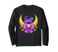 Yume Kawaii Space Moon Cat Pastel Goth Vêtements et Cadeaux Manche Longue