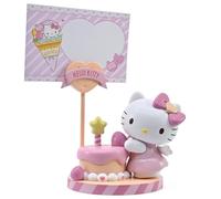 Yume Sanrio Hello Kitty Party Time Memo Stand - Joli accessoire de bureau Hello Kitty avec motif gâteau | Sanrio Cadeaux et objets de collection