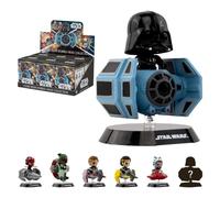 YuMe Star Wars Cosbi Riders Bobble-Head Blind Box Lot de 6 figurines de collection sans doublons