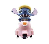 YuMe Stitch Mini figurine de moto rose à collectionner dans une boîte à fenêtre Hero | Produit sous licence officielle Disney | Jouet cadeau pour enfants, adultes et fans de cinéma | Obtenez les 7