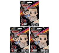 YuMe Stranger Things Lot de 3 mini figurines de sac aveugle, Bobbleheads et Squishme - (Squish Hero 7,6 cm)