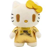 YuMe Toys – Peluche Hello Kitty – Édition 50e anniversaire – Blanc et or Multicolore