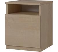YUMEBLY Table de nuit | Table de nuit | Table d'appoint | Commode pour chambre à coucher, salon, chambre d'adolescent | 30x40x30 cm | Sonoma