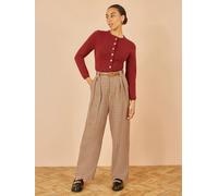 Yumi Pantalon large à carreaux Yumi